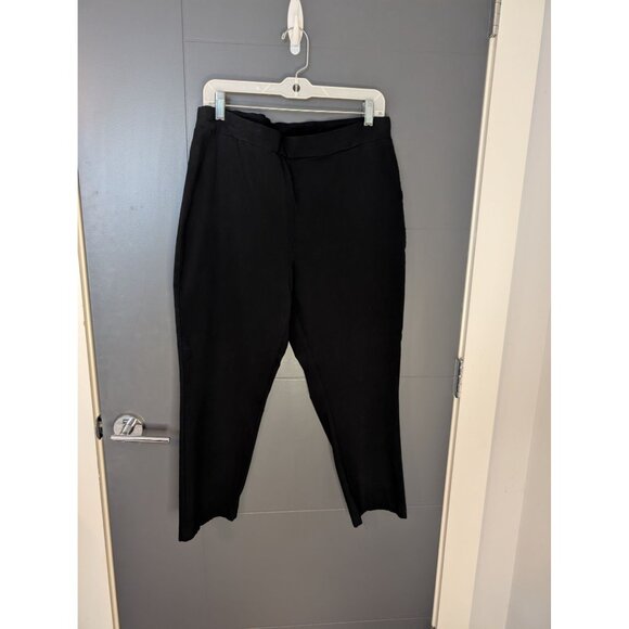 I.N.C International Concepts Womens Ruffle-Back Casual Pull-On Trouser Pants: 14 - Picture 1 of 9